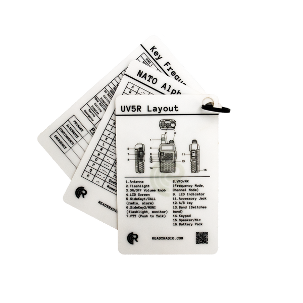Ready Radio™ Emergency Comms Cards