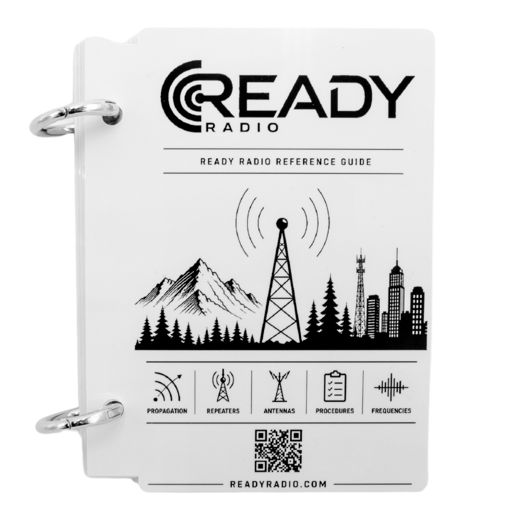 Radio Reference Guide| Waterproof Radio Reference Guide – Ready Radio