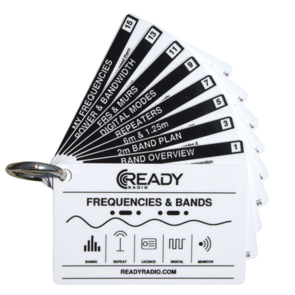 Frequencies & Bands Reference Cards
