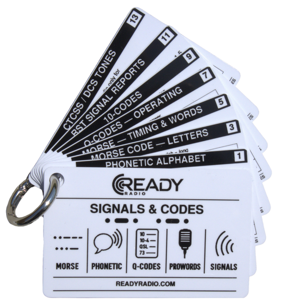Signals & Codes Reference Cards