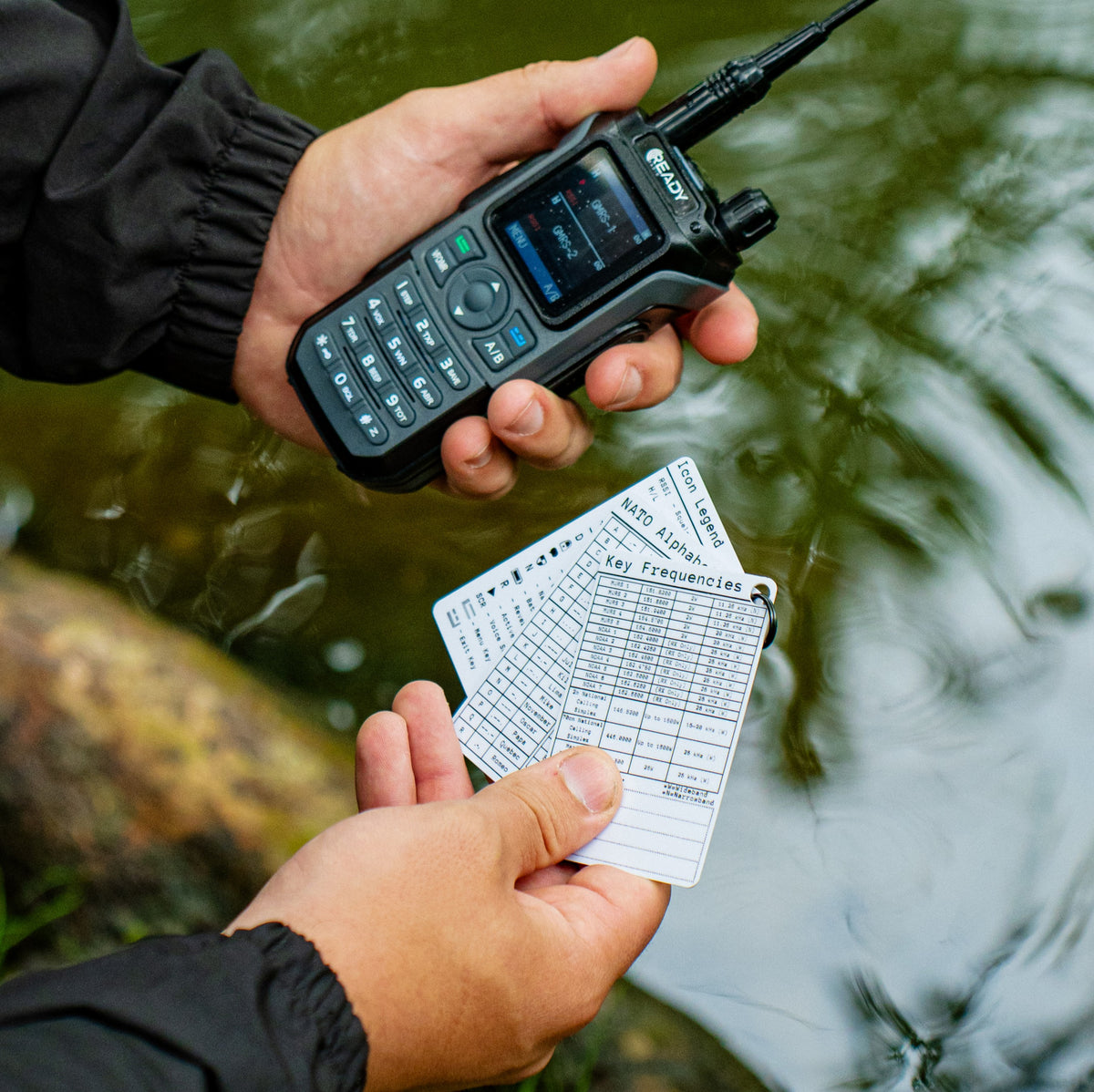 Mini Comms Baofeng UV-5R Mini Comms Cards | GMRS, MURS & Emergency Frequencies ...